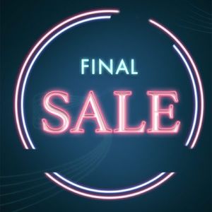 ALL purchases final sale!!
